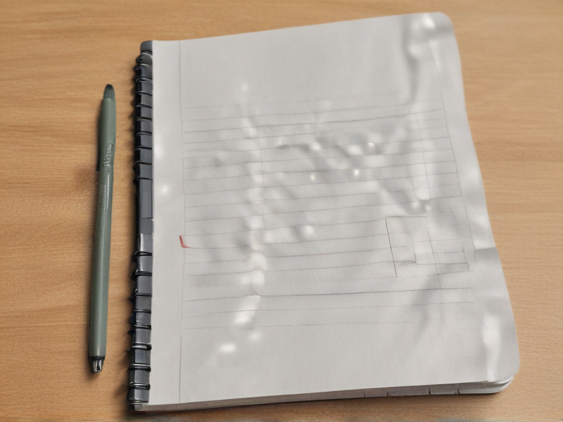 size of a notebook