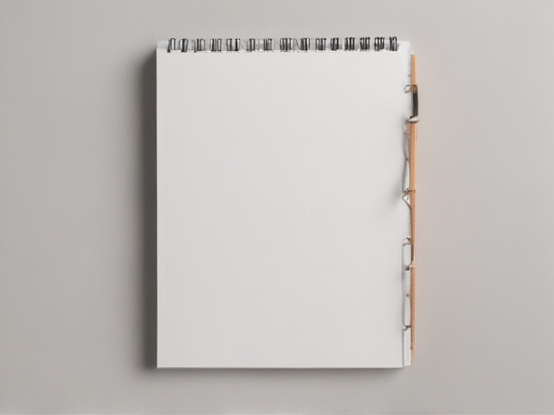 notebook page