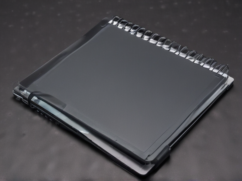 notebook cover plastic