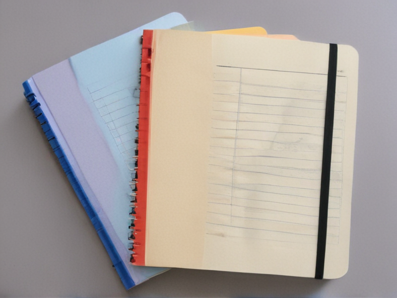 color composition notebook