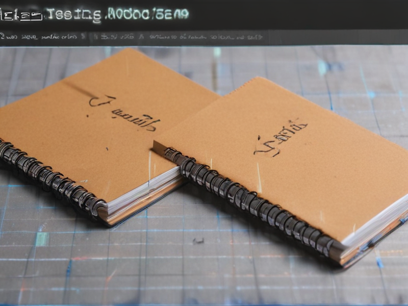 regular size notebook