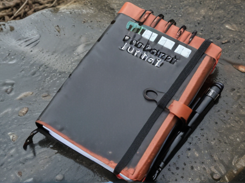 waterproof journal