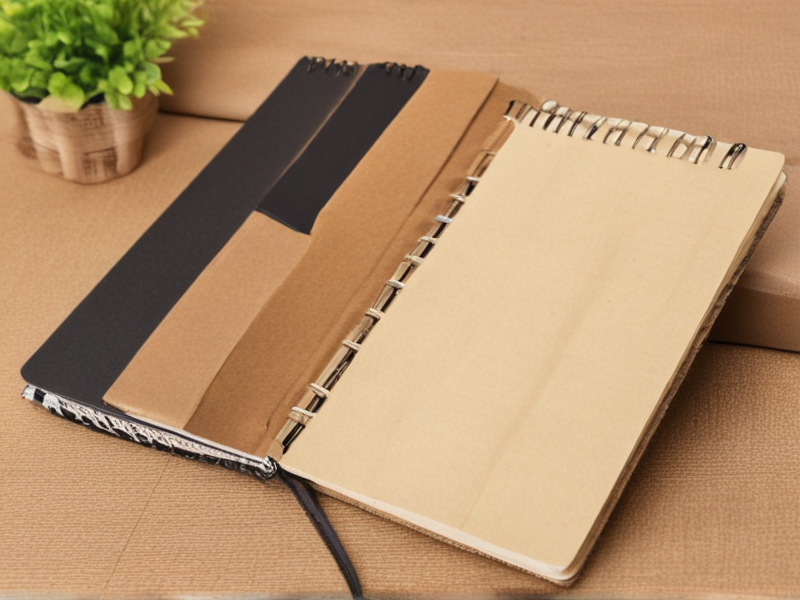 recycled paper notebook