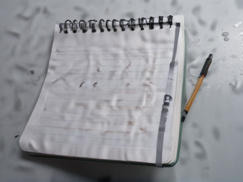 the waterproof notebook