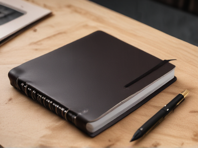 customizable leather notebook