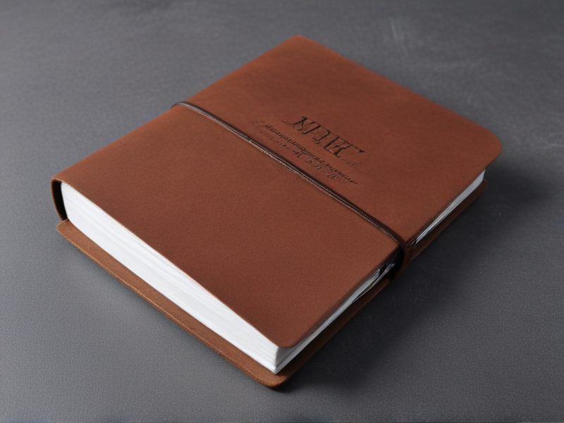 personalized leather bound notebook