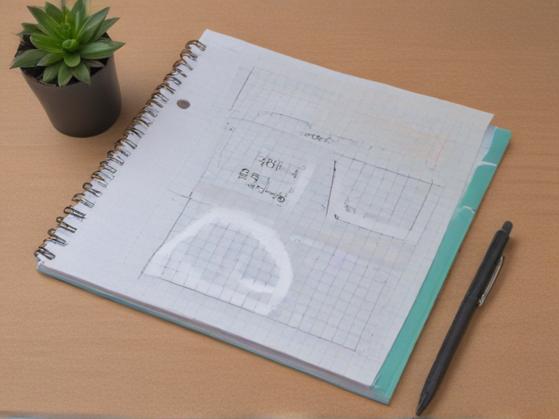 standard spiral notebook size