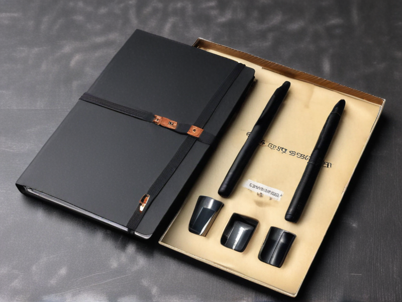 notebook gift set export